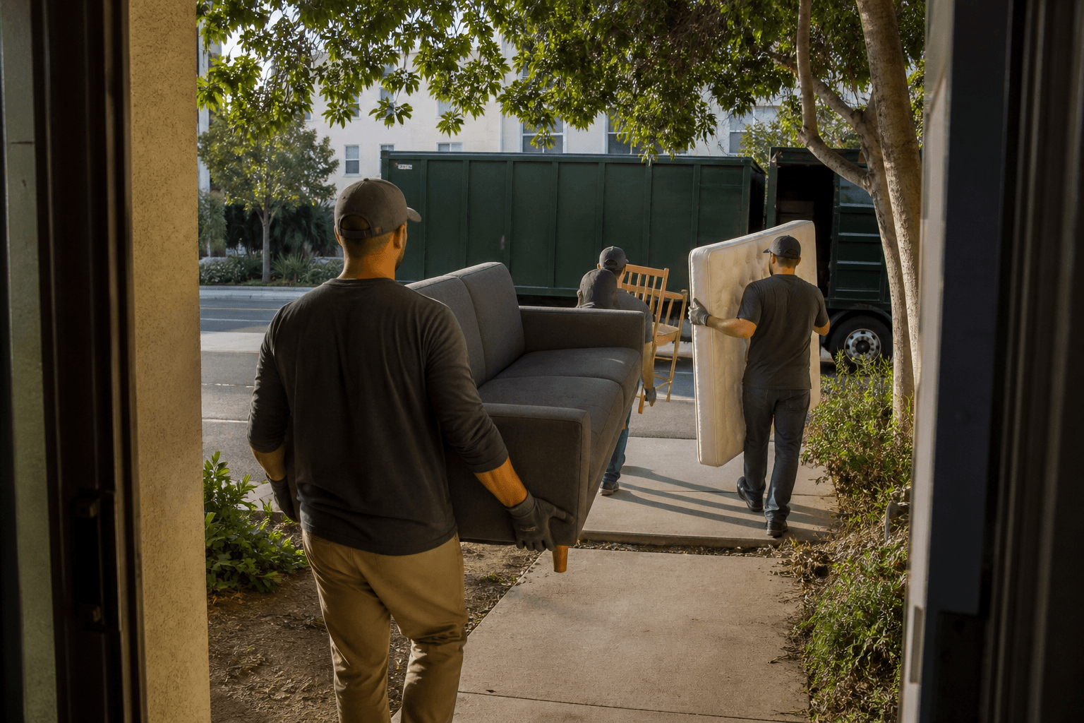 Furniture removal in the East Bay